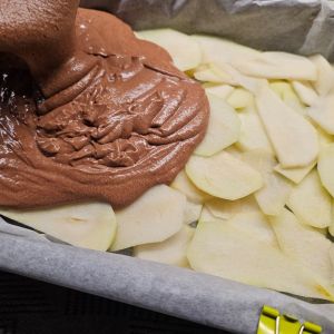 ciasto czekoladowe z gruszkami