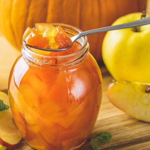 dżem z dyni i jabłka