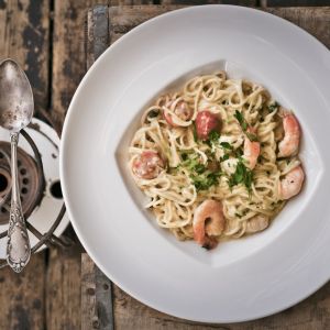 spaghetti-z-krewetkami