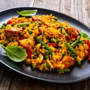 Ryż z kurczakiem i warzywami