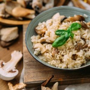 risotto-z-kurczakiem-i-pieczarkami