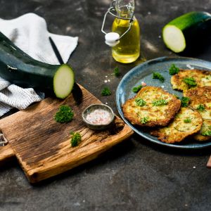 Placki z cukinii
