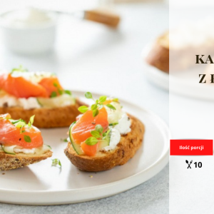kanapeczki z łososiem