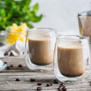 Kawa z olejem kokosowym