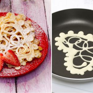 Naleśniki w kształcie serca