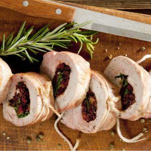 Polędwiczka wieprzowa nadziewana