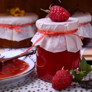 dżem malinowy bez pestek