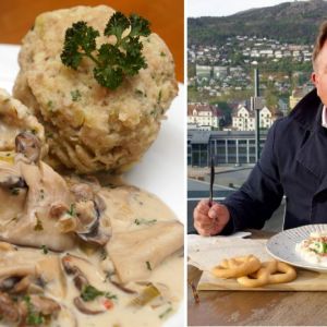 knedle z czerwstwego chleba