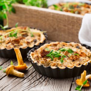 tartaletki z kurkami