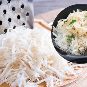 Surówka z pora i selera