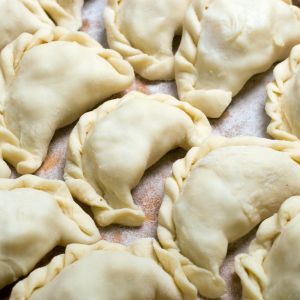 miękkie pierogi