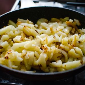 odgrzewane ziemniaki