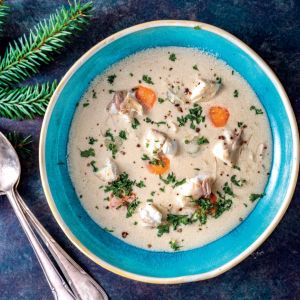 świąteczna zupa moczka