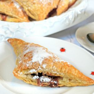 rożki z ciasta francuskiego