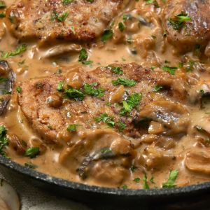 polędwiczki z pieczarkami