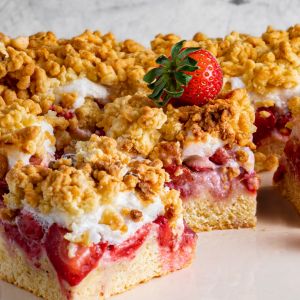 pleśniak z truskawkami