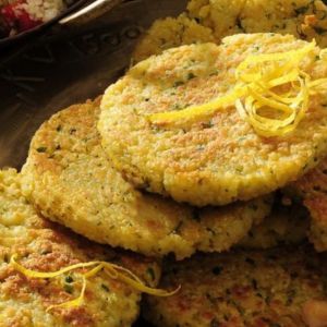 placki z ciecierzycy