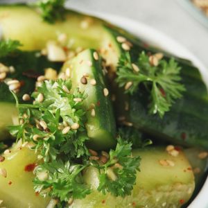 sałatka z ogórków