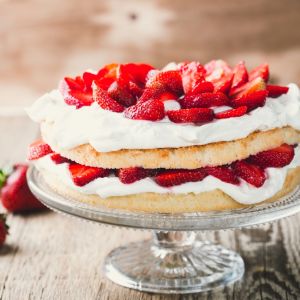 Szybki tort na biszkopcie