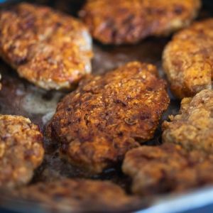 kotlety siekane z grzybwami