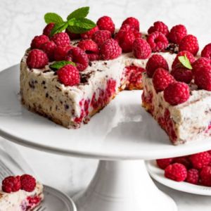 Sernik stracciatella