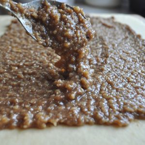 ciasto francuskie z orzechami