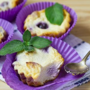 keto babeczki twarogowe