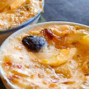 kogel mogel zapiekany z owocami