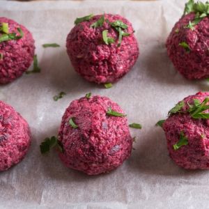 przekąska z buraka - gruzińskie pchali