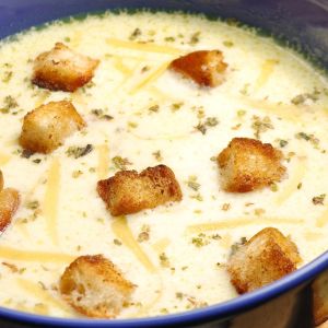 zupa serowa z serków topionych