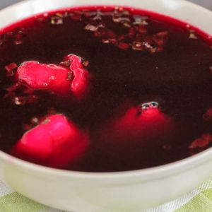 wigilijny barszcz czerwony