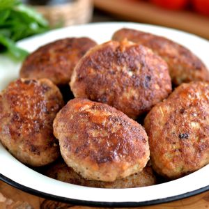 kotlety mielone z siemieniem lnianym