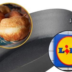 Pączki patelnia żeliwna