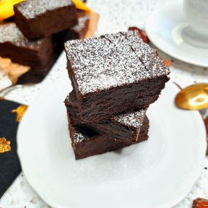 brownie z batatów