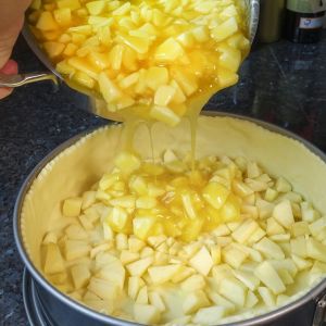 szarlotka na kisielu