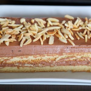 ciasto z masą budyniową