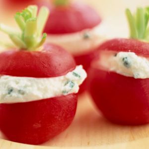 Nadziewana rzodkiewka