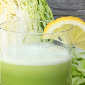 sok z młodej kapusty