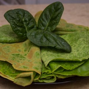 Naleśniki szpinakowe