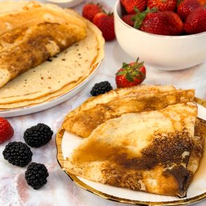 Naleśniki z kaszy manny