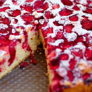 ciasto z truskawkami