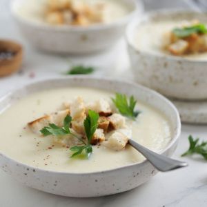 zupa krem z białych warzyw