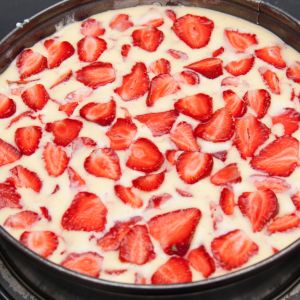 ciasto z truskawkami