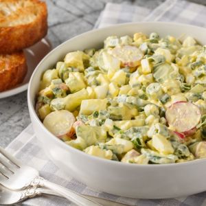 sałatka z rzodkiewek