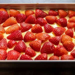 ciasto z truskawkami