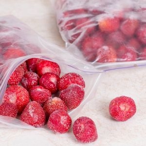 mrożone truskawki