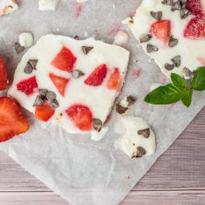 mrożony białkowy baton jogurtowy