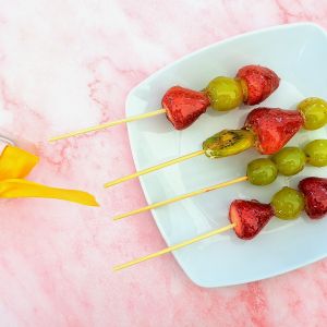 Tanghulu - szklane owoce