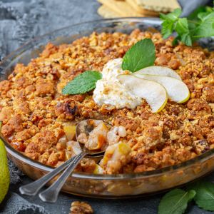 gruszki pod kruszonką