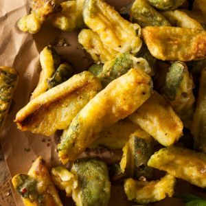 panierowana cukinia w słupkach